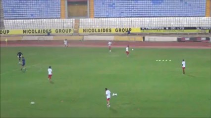 Φιλικό ΑΕΚ-Ν.Σαλαμίνα-προθέρμανση Ν.Σαλαμίνας (1)