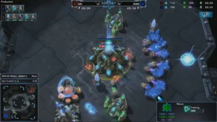 Rain vs MC - Game 1 - WCS 2013 Season 2 Finals Groupstage Starcraft 2