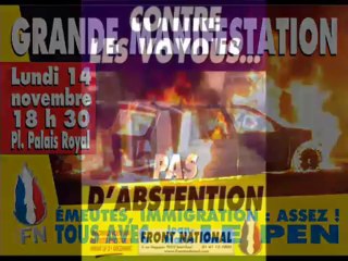 La France est en Péril ouvrez les yeux FN votez Marine