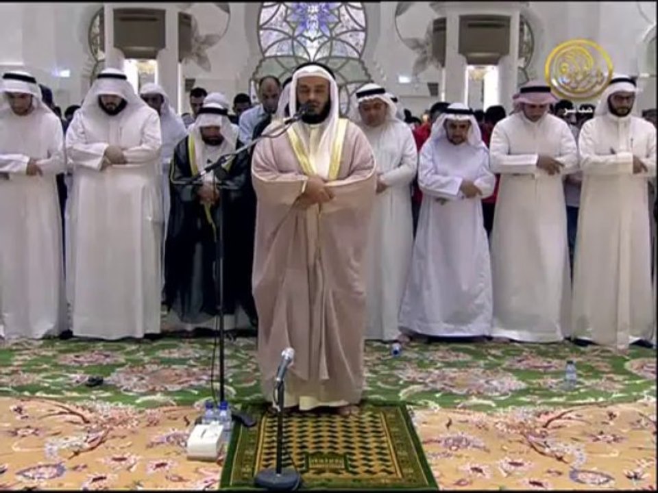 صلاة العشاء من جامع الشيخ زايد الكبير ليلة 15 رمضان - مشارى بن راشد العفاسي
