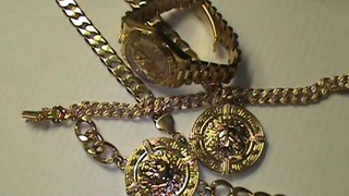 CUSTOM HAND MADE 14-CARAT GOLD MIAMI CUBAN LINK MEDUSA V