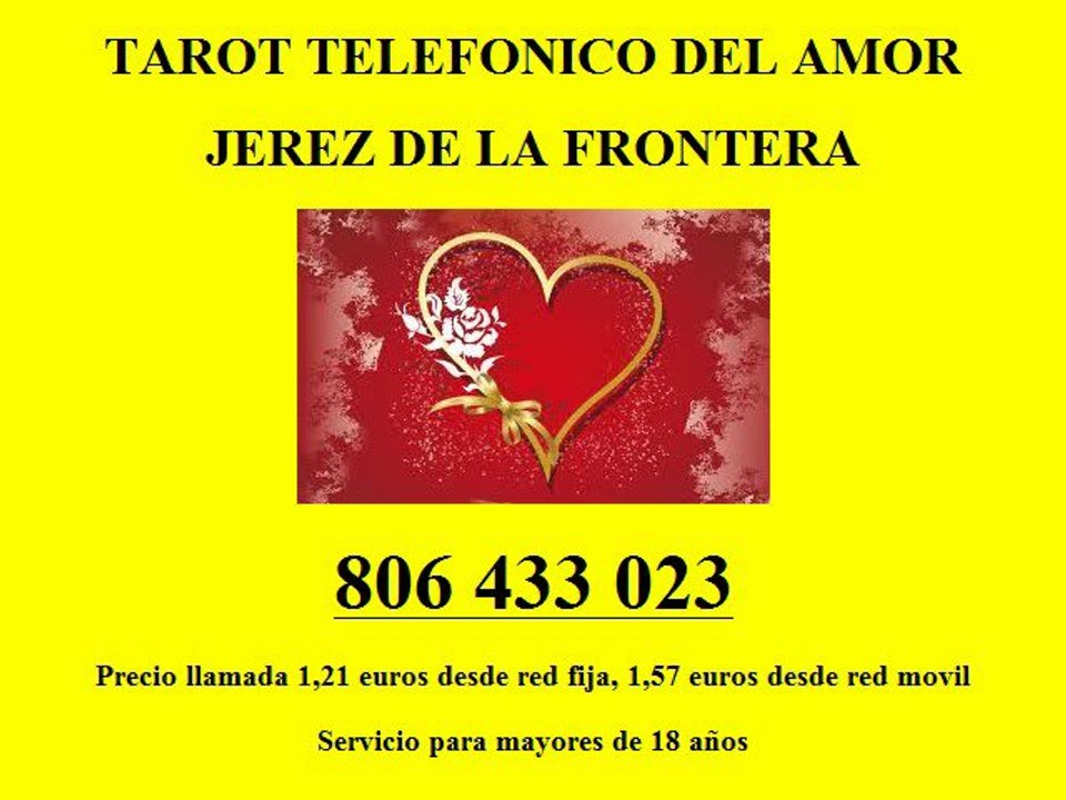 Videncia y Tarot en Jerez de la Frontera