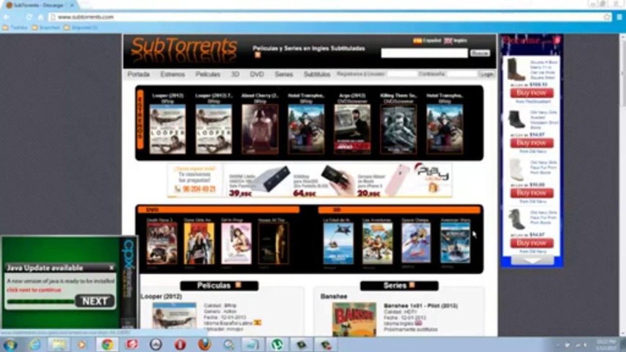 3 PAGINAS PARA DESCARGAR PELICULAS CON TORRENT( MUY BUENAS) - YouTube