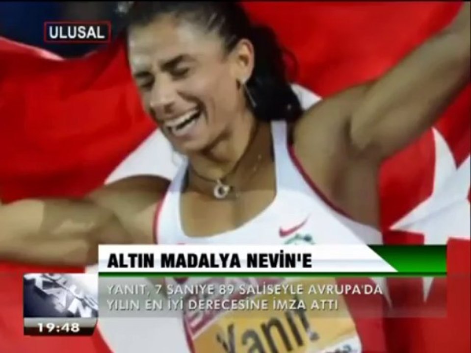 NEVİN YANIT ŞAMPİYON.