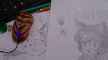 Como Dibujar a POLY ESTHER DE LOS GATOS SAMURAY1#BOCETO X db