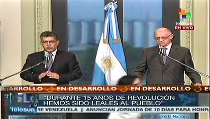 Focalizada y apátrida, la intentona contra Venezuela: Jaua