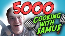 Cooking With Samus - 5000 subscriber special - cinnamon challenge & ginger challenge
