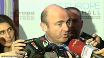 De Guindos valora desinversión del FROB en Bankia