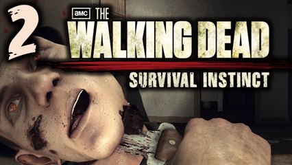 The Walking Dead Survival Instinct - Walkthrough Part 2 - Epic Jump Scare :(