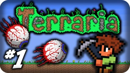 Let' Play Terraria 1.2 - Part 1 - The Beginning!
