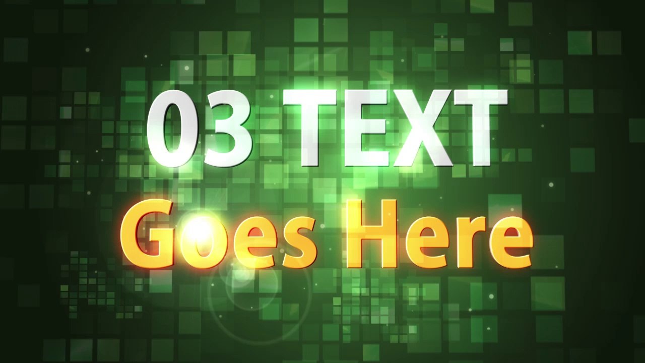 Green Geyser 30 Second Video Template