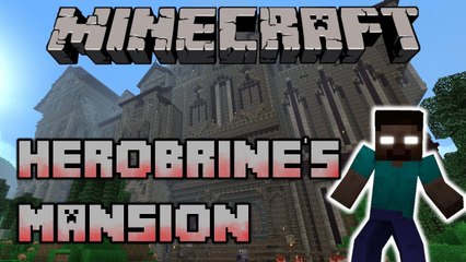 Minecraft 1.4.2 - Herobrine's Mansion Part 1 - RUN FOR YOUR LIFE!!