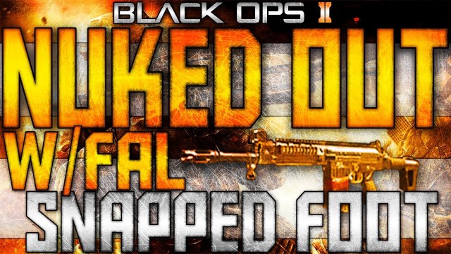 Nuked Out Gameplay | Black Ops 2 | My Mate Snapped His Foot