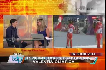 Valentía olímpica: Atleta revela su paso por Sochi 2014 con costillas rotas