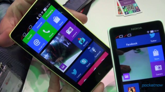 Nokia X, X and XL Hands-on - MWC 2014