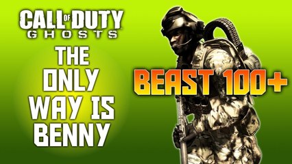 Awesome "100+" + K.E.Ms Call of Duty: Ghosts | The Only Way Is Benny | Episode #3