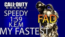 Cod: Ghosts - 1:59 K.E.M Strike, My Fastest K.E.M Strike So Far!