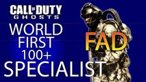 Call of Duty: GHOSTS - World First 100  Specialist | 101-21 w/ FAD on Strikezone