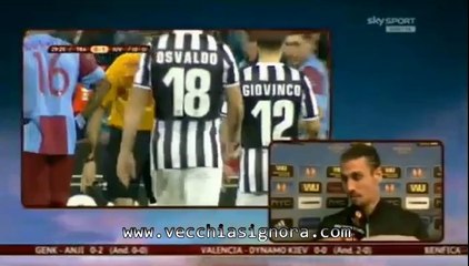 Trabzonspor-Juventus 0-2: intervista postpartita a Osvaldo