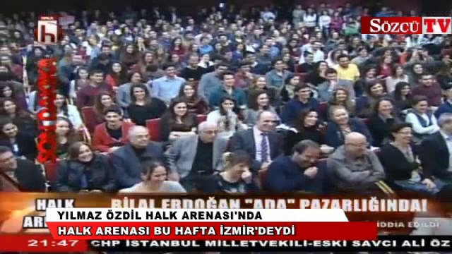Yılmaz Özdil Halk Arenası'nda