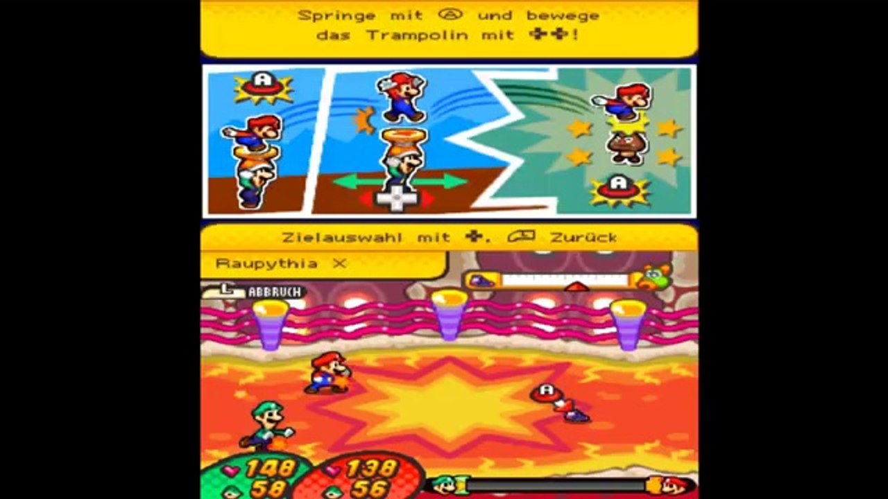 LET'S PLAY MARIO & LUIGI ABENTEUER BOWSER PART 54_ ACTION IN DER KAMPFARENA(360P_HXMARCH 14