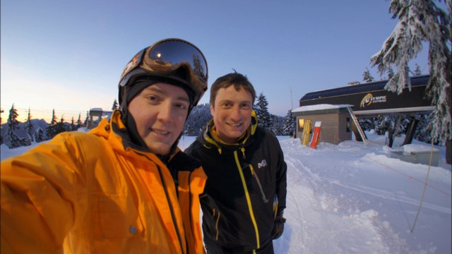 2011 02 - Canada PART 4 - Snowmobile Hiking Night Skiing