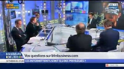 Les intermittents sont-ils des privilégiés ?, dans Les Décodeurs de l'éco - 27/02 4/5