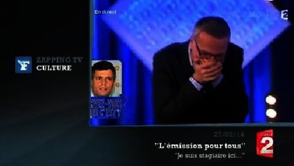 Zapping TV : une stagiaire de France 2 provoque un fou rire lors de "L'émission pour tous"