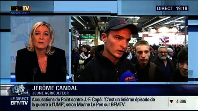 Marine Le Pen: l'invitée de Ruth Elkrief - 27/02