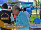 En Tacna, por más de cuatro horas el Director regional de Salud, Juan Cánepa respondió a las preguntas de la Fiscalía como parte de las investigaciones que se  sigue a la Entidad Prestadora de Servicios de Saneamiento