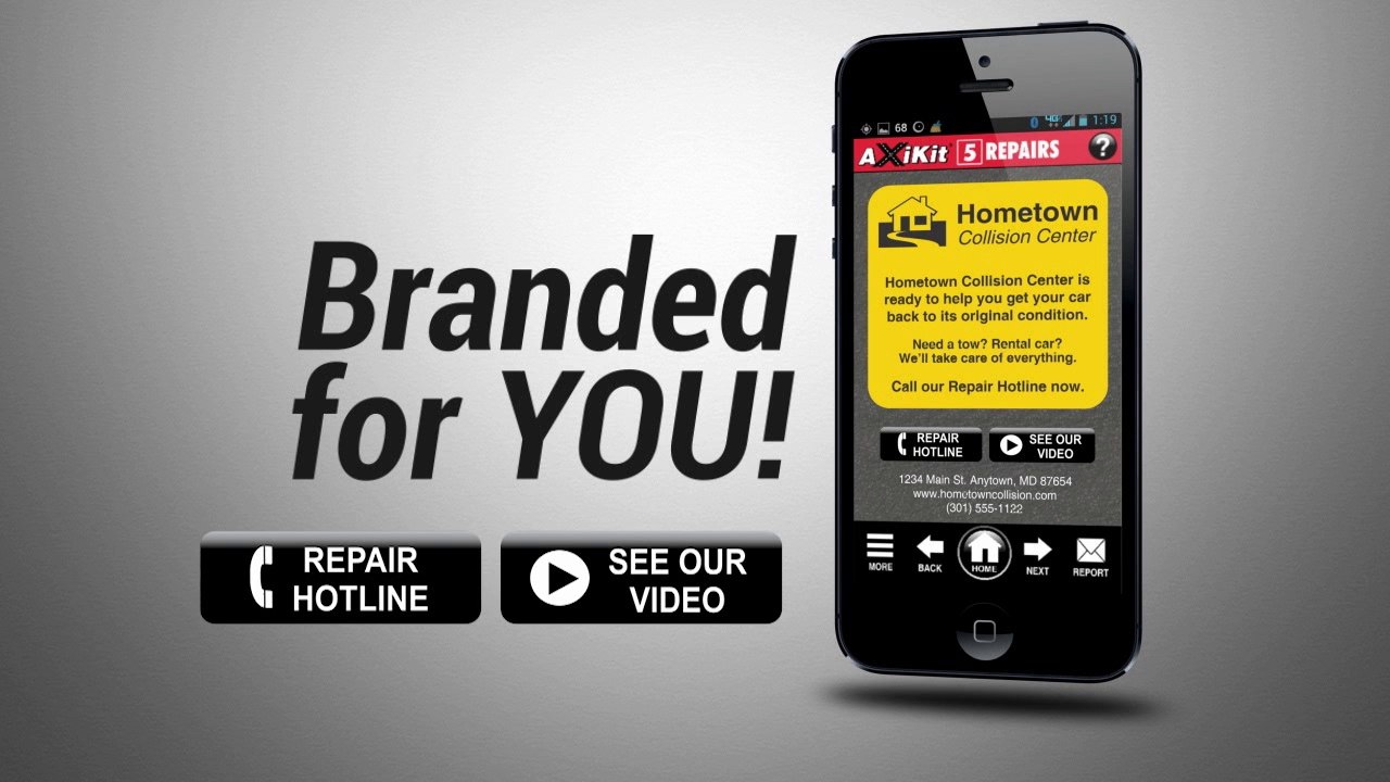AxiKit Custom Accident App - Body Shops, Law Firms, Insurance Agents
