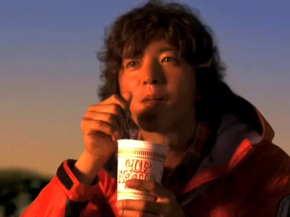 木村拓哉　カップヌードル 「アフリカ大陸」