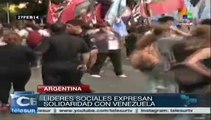 Organizaciones de Argentina también conmemoran 25 años del Caracazo