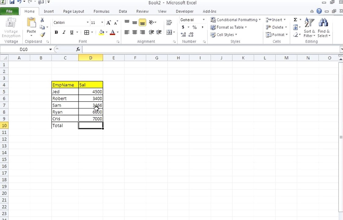 Excel Tips and Tricks - How To SUM Values In Excel - Excel Formula