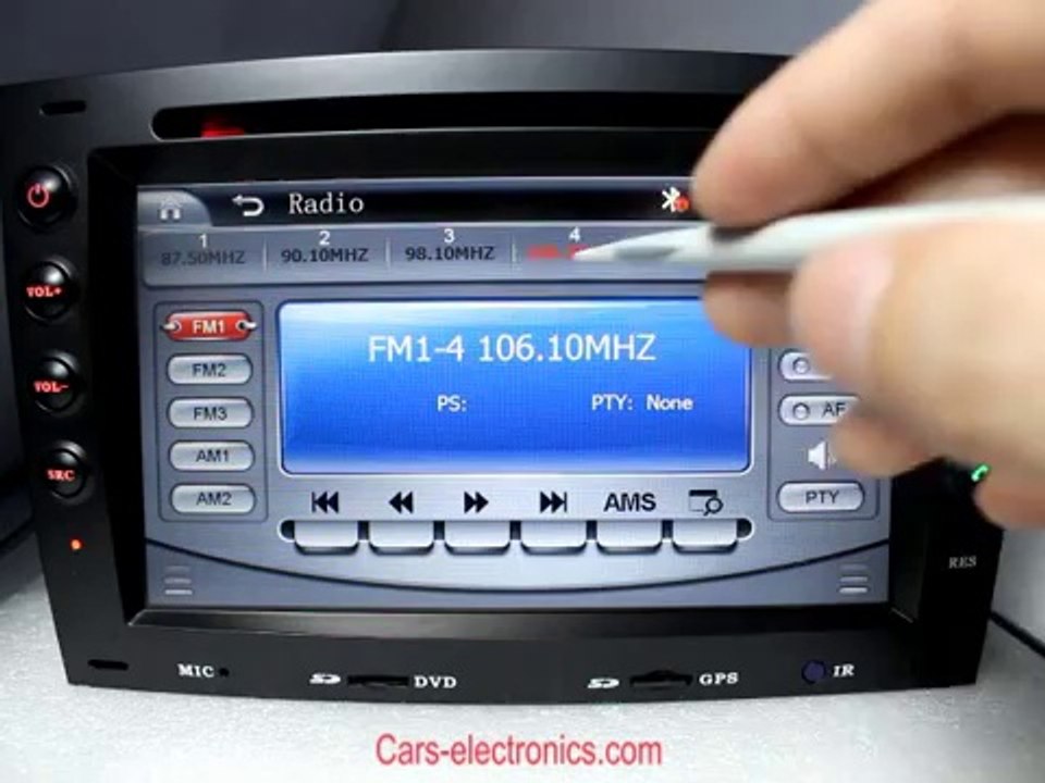 Renault Megane 2 dvd player Megane 2 DVD GPS head unit Touch screen