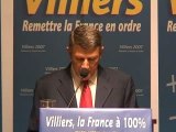 Discours de Philippe de Villiers