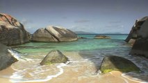 Those Relaxing Sounds of WAVES 2 Tropical Ocean Beaches Wave Sounds VIRGIN ISLANDS BEACHES video