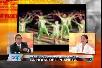 Este 29 de marzo se realizará la octava edición de "La Hora del Planeta" (1/2)