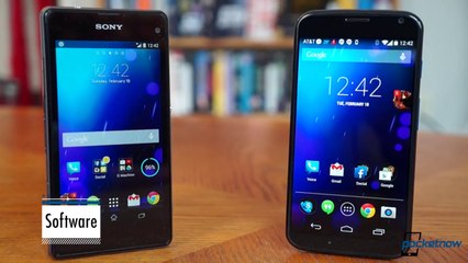 Xperia Z1 Compact vs Moto X
