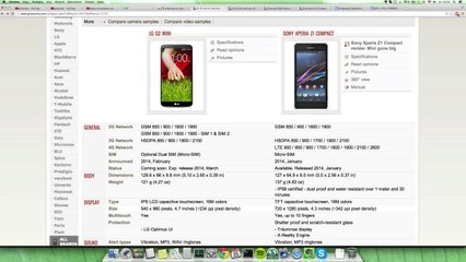 LG G2 Mini vs. Sony Xperia Z1 Compact - Specs Comparison Review!