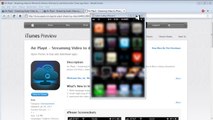 Air Playit iPhone iPad App Demo & Review - Stream Audio & Video From Computer