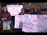 Napoli - Protesta dei pazienti stomizzati davanti al Tar -2- (26.02.14)