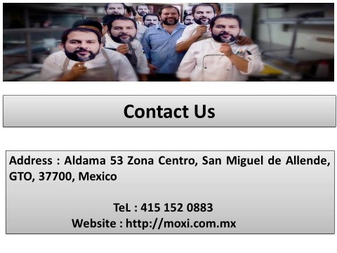 Moxi Restaurant Bares san miguel de allende