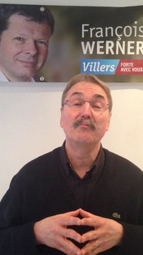 Francis Sigrist - candidat sur la liste Priorité Villers - François Werner