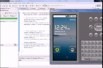 Android webdriver demo
