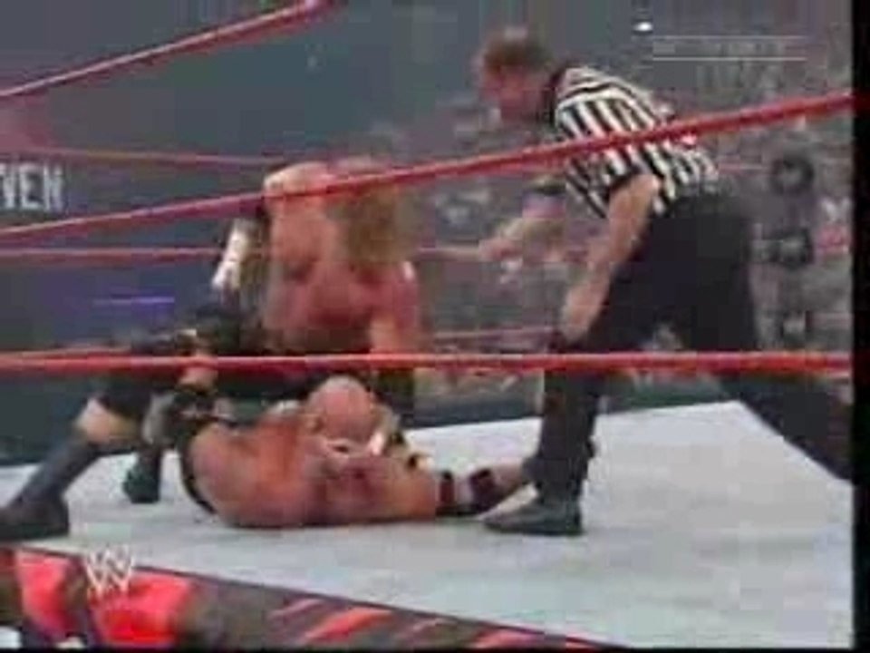 wwe - unforgiven 2003 - hhh vs goldberg