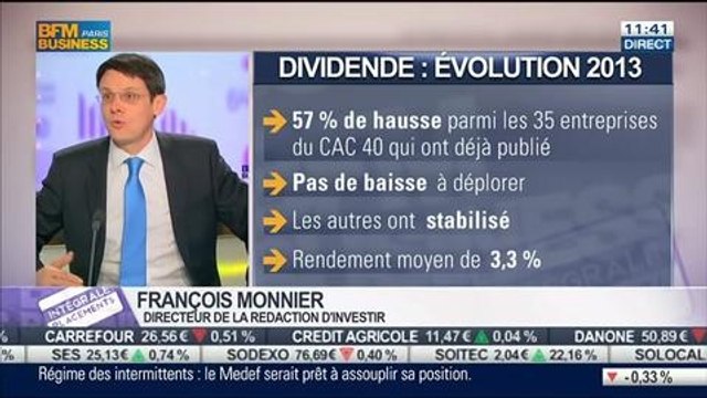 Les profits des entreprises et les dividendes sont de retour, comment les jouer ?: François Monnier, dans Intégrale Placements – 28/02