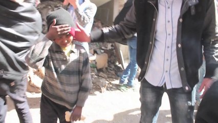 Syrie : au coeur du camp de Yarmouk