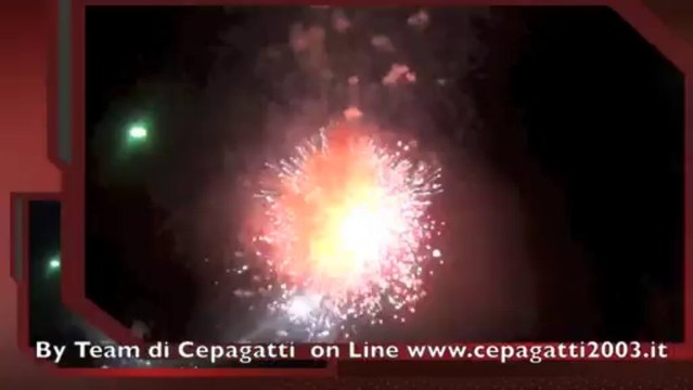 Fuochi pirotecnici San Rocco Santa Lucia 2013