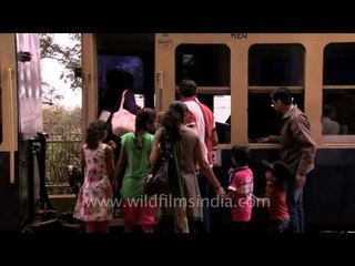 Neral-Matheran train ready to depart